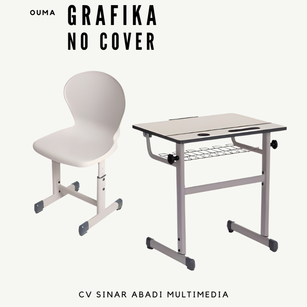 OUMA Meja & Kursi Siswa Type GRAFIKA (No Cover)