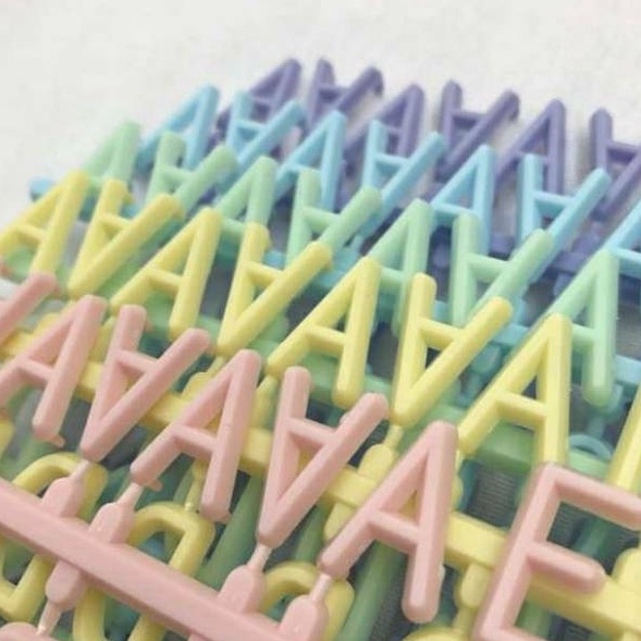 

Serba Irit Colored letter for letter board