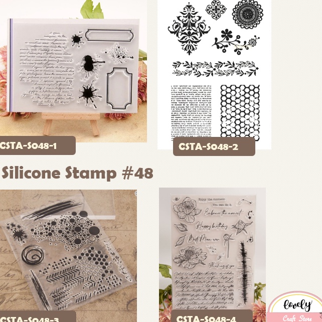 

Murah Terbaru LovelyCraftStore S 48 Transparent Silicone rubber Clear Stamp Stempel Silikon Transparan Silicone Stamp Tinta Beehive background untuk journal cards art craft scrapbook art deco
