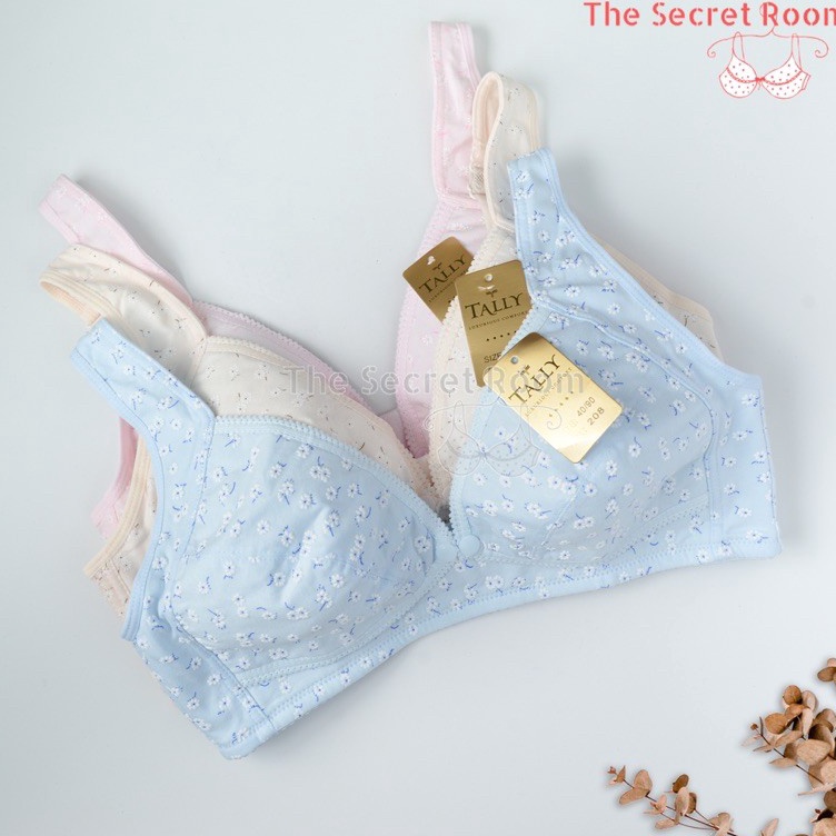 Terlaris TALLY BRA BH MENYUSUI 28 I CUP C  TANPA BUSA I TANPA KAWAT I SIZE 36  42