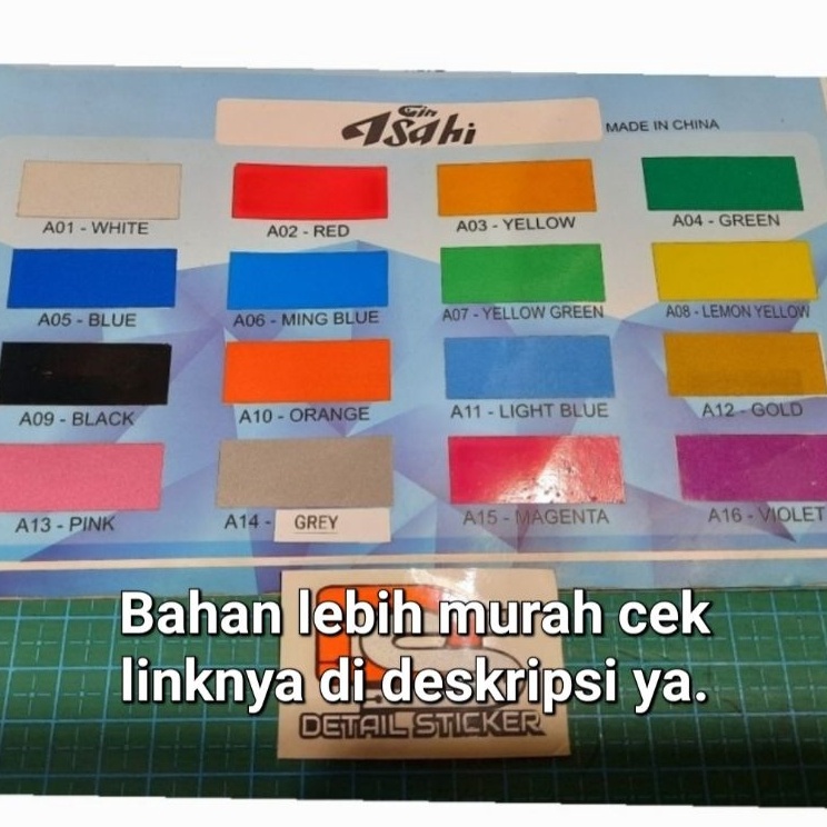 

Promo Keren Sticker Stiker Scotlight Scotlite Asahi Reflective meteran