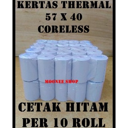 

Potongan Harga Kertas Thermal 57 X 4 57x4 58 x 4 58x4 MM Printer Bluetooth Kasir per 1 Roll Polos