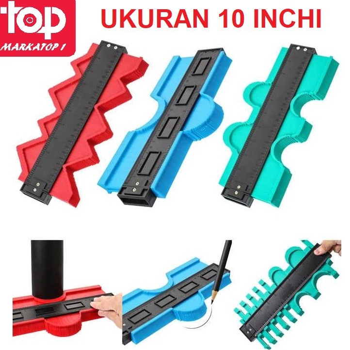

Grosir Contour Duplicator Profile Copy Gauge copy ruller alat copy bentuk Pengukur kontur AA