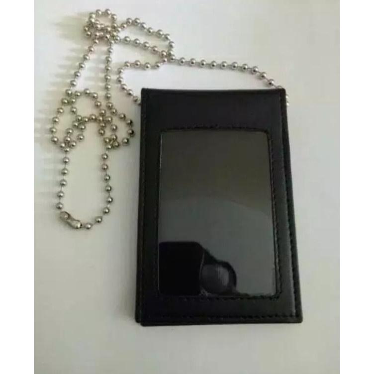 

Promo Hari Ini Name Tag ID Card Holder plus kalung rantai glossy
