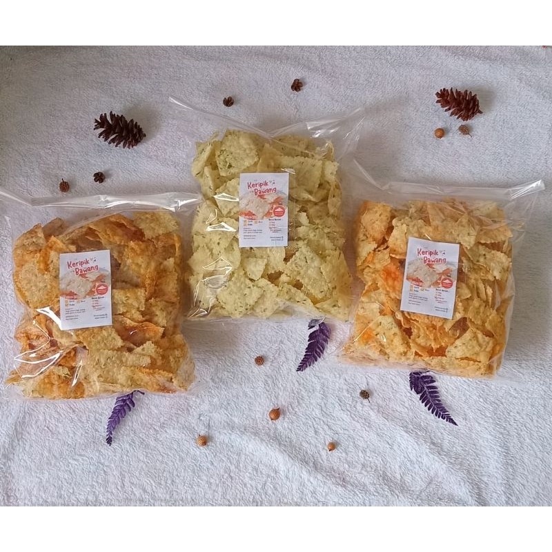 

Keripik Bawang Kue Bawang Pangsit Gurih Original 1kg