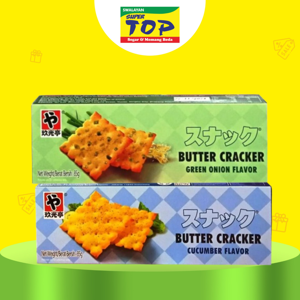 

~TOP~ JGT BUTTER CRACKER 85GR GREEN ONION / CUCUMBER