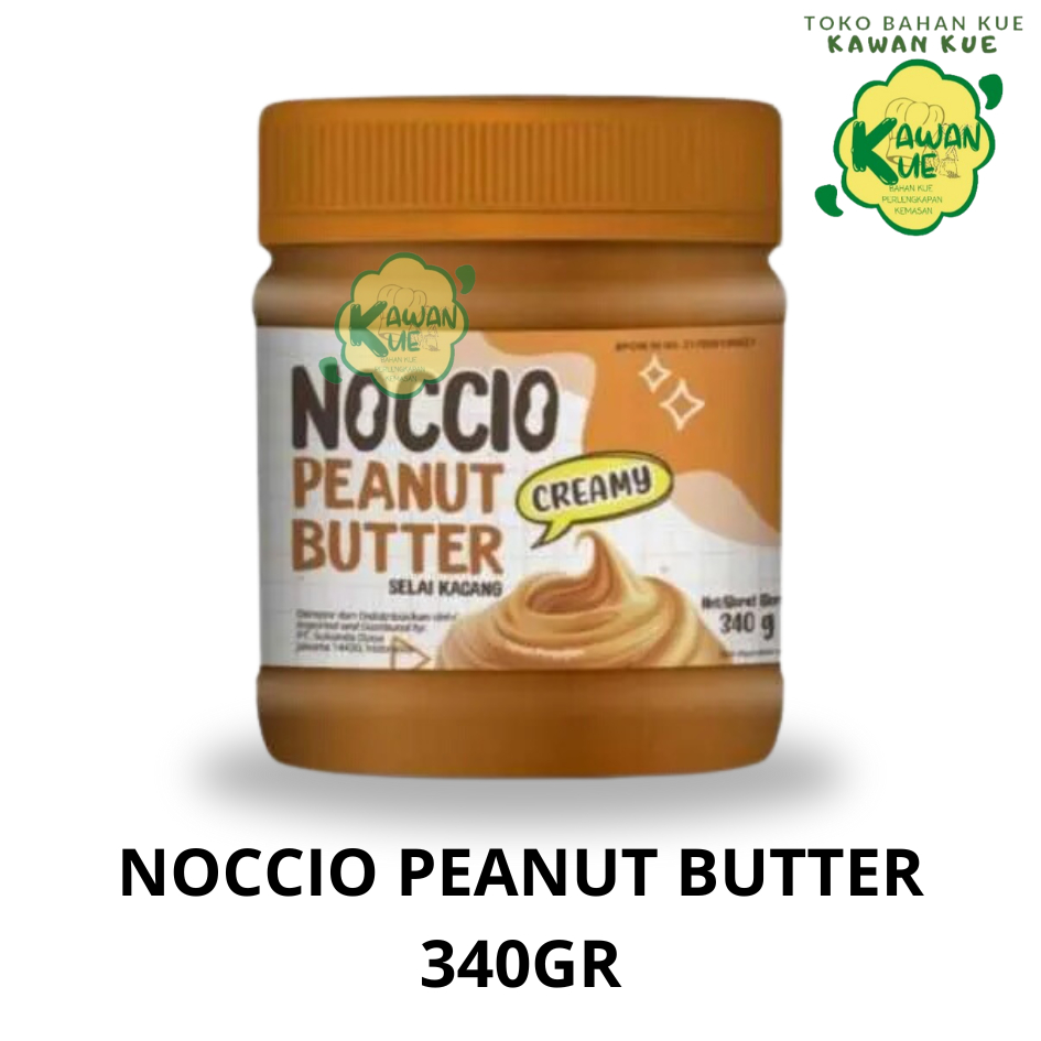 

NOCCIO PEANUT BUTTER 340 GR - SELAI KACANG