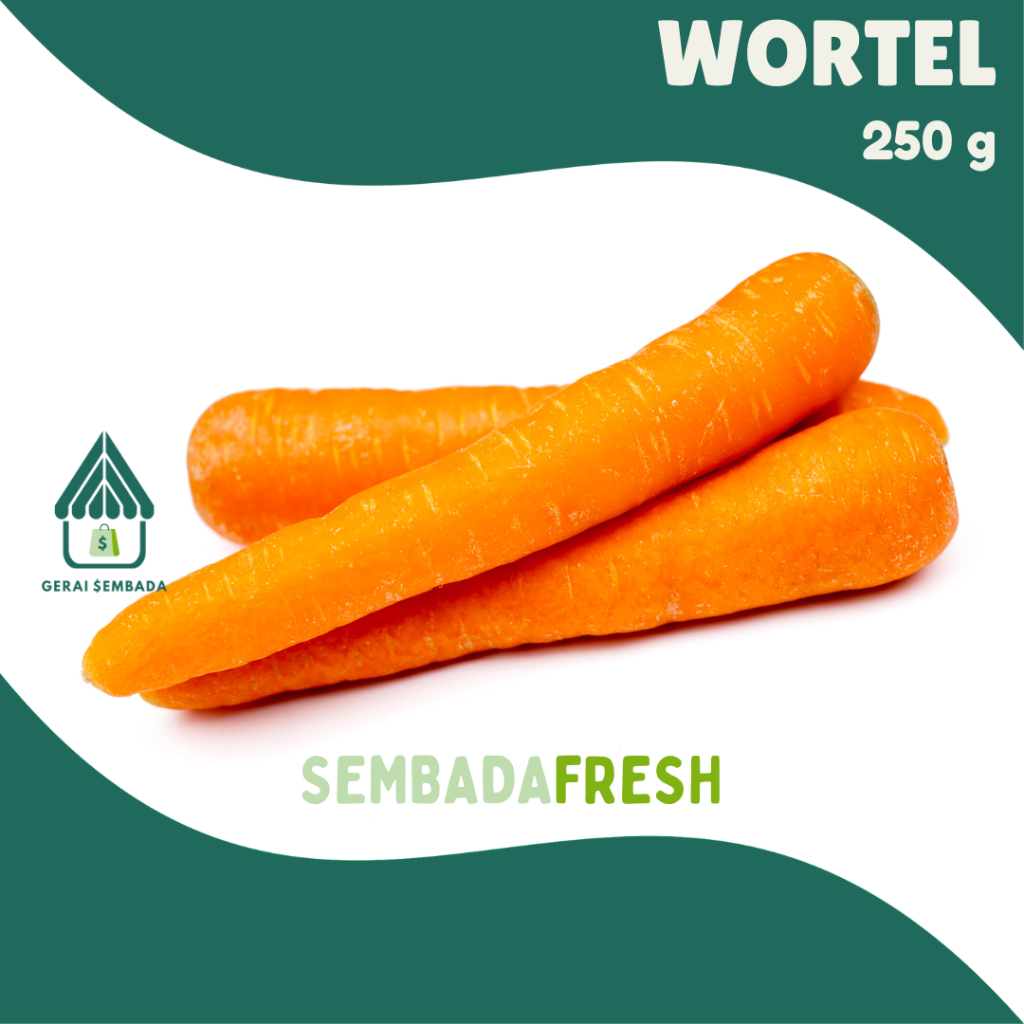 

Wortel 250 gram - SEMBADA FRESH [Pengiriman Instant]