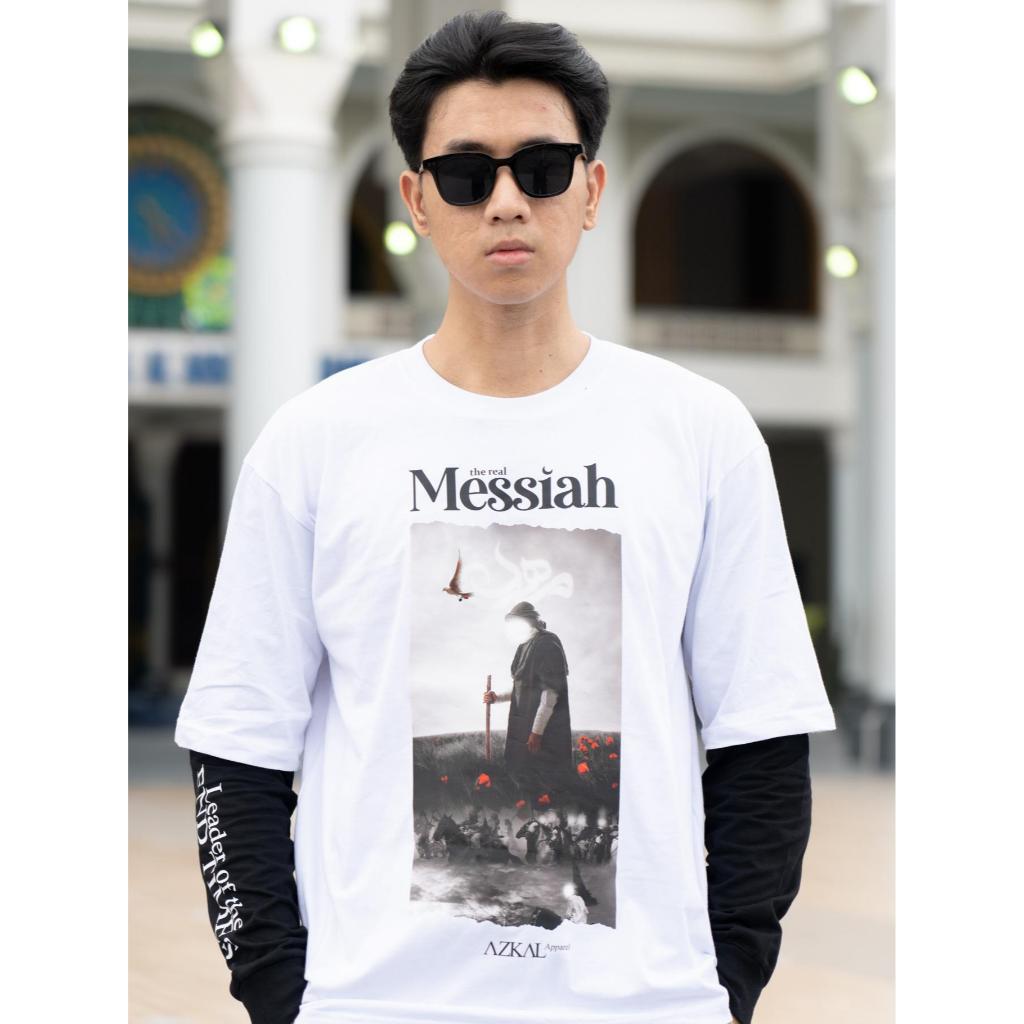 Azkal - Messiah | T-shirt Double Sleeve | Kaos pria & wanita