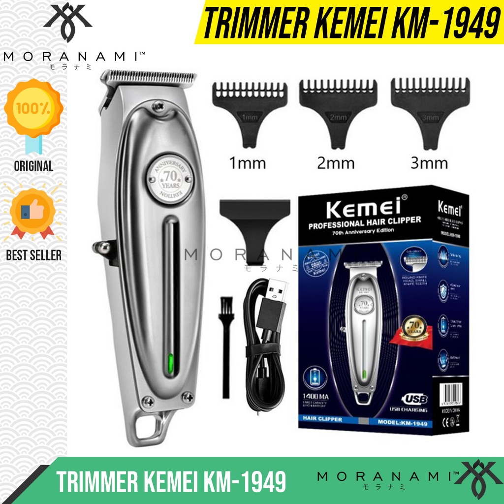 KEMEI 1949 Mesin Cukur Alat Cukur Rambut Hair Trimmer Kemei Original