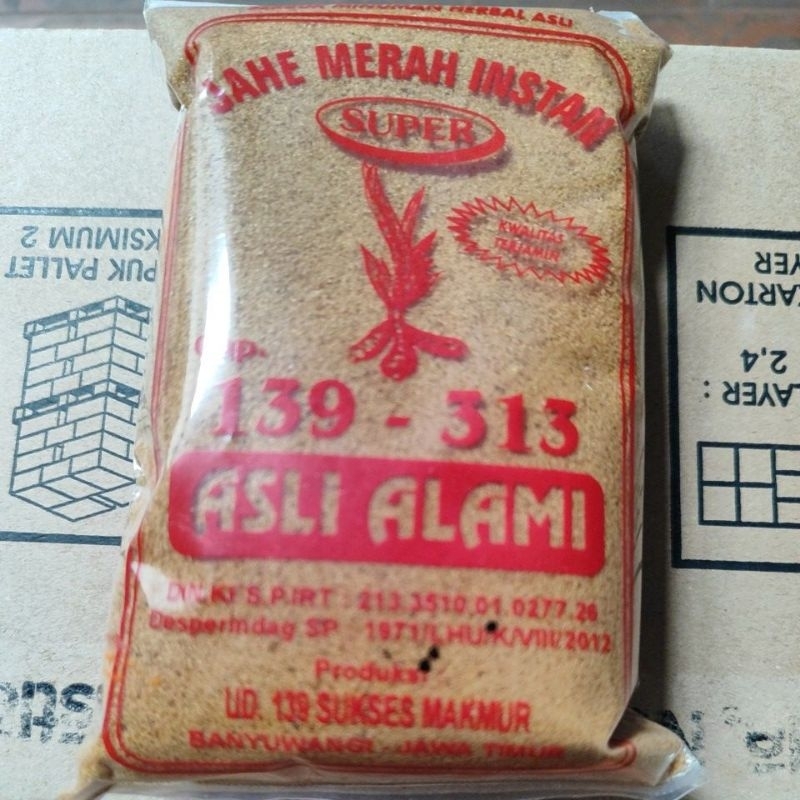 

JAHE MERAH INSTANT SUPER 250 GRAM