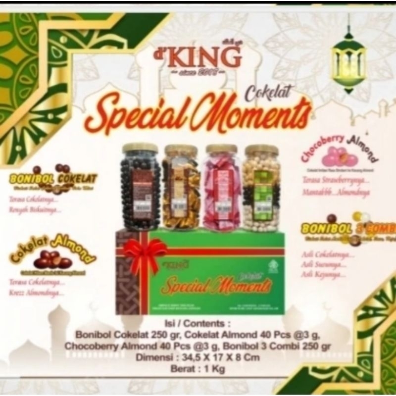 

D'King Special Moments 1 Kotak Isi 4 Toples