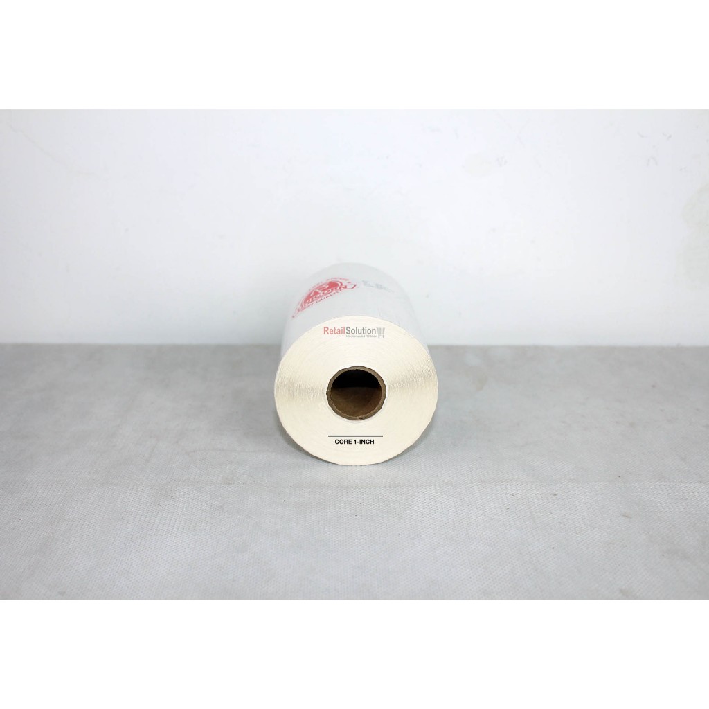 

HJK Stiker Label Barcode Semicoat 50x25 mm / 50 x 25 mm / 50x25mm Isi 2500