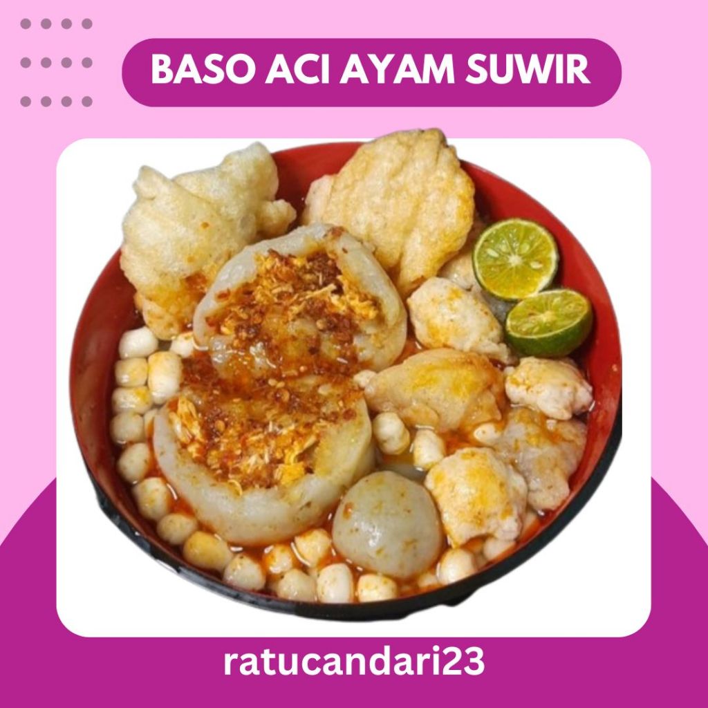 

BASO ACI ISI AYAM SUWIR PEDAS