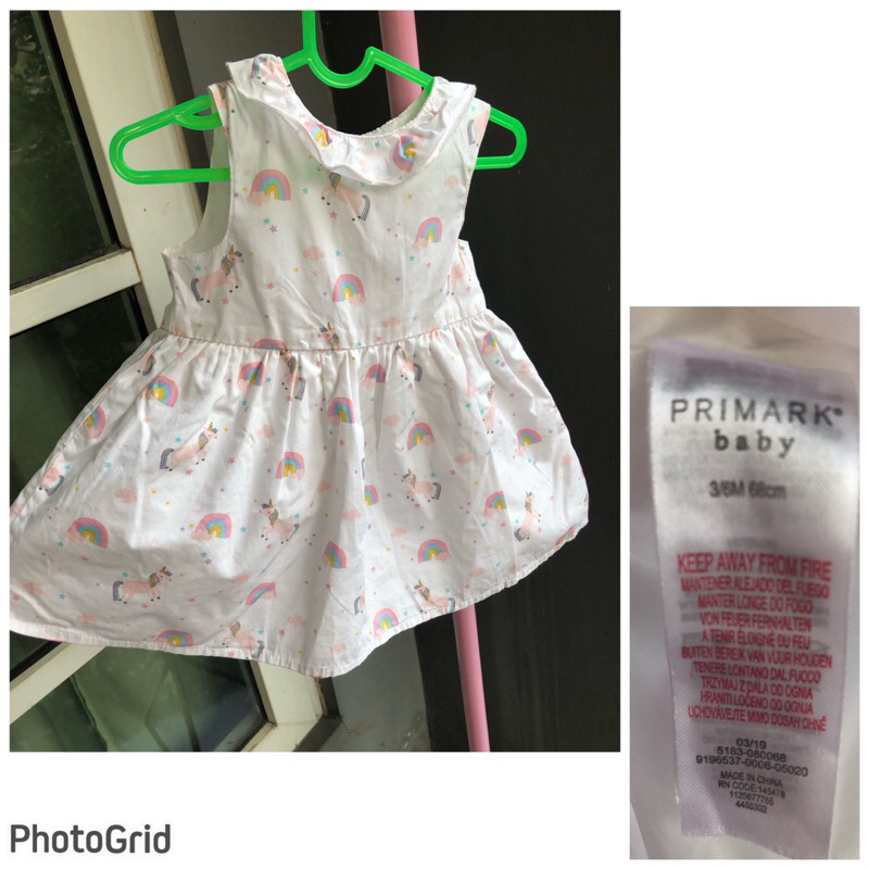 dress bayi primark