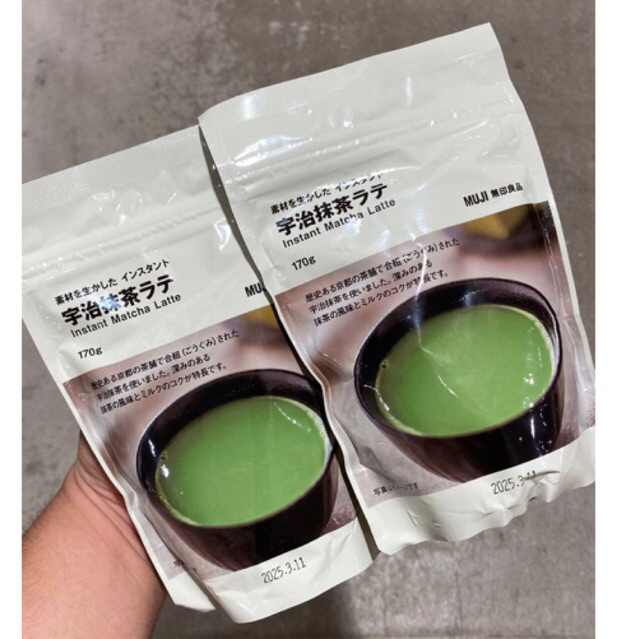 

MUJI instant matcha latte bubuk matcha muji Jepang