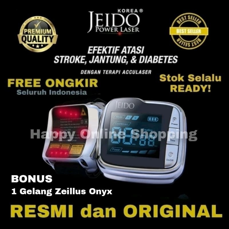 CRAZY SALE  Jeido Power Laser - Jam Tangan Terapi Kesehatan