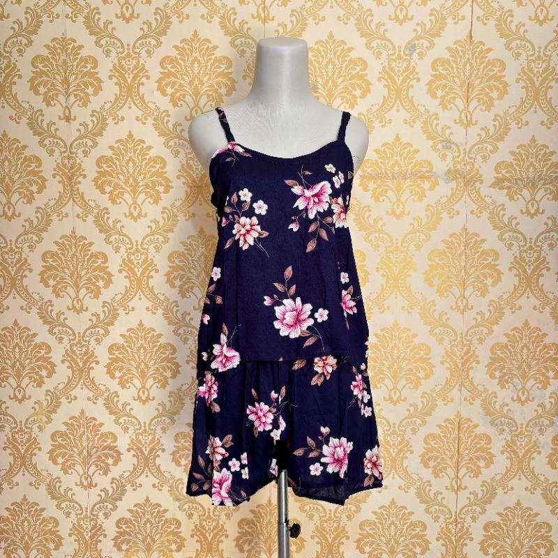 SETELAN TANKTOP PENDEK