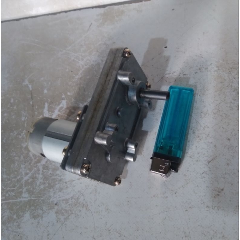 Dc Motor Gearbox Worm 24V GiGi Besi torsikuat