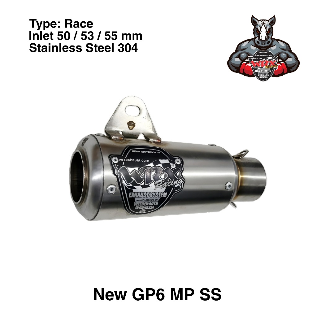 Knalpot WRX New GP6 MP SS