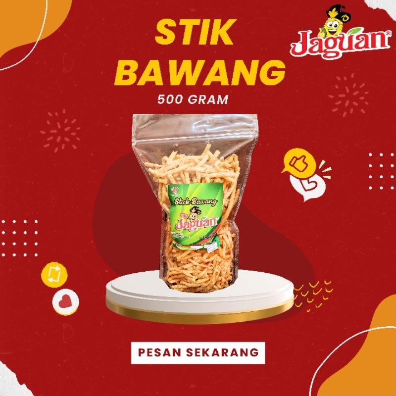 

Stik Bawang/Kue Bawang 500 gram Gurih Renyah