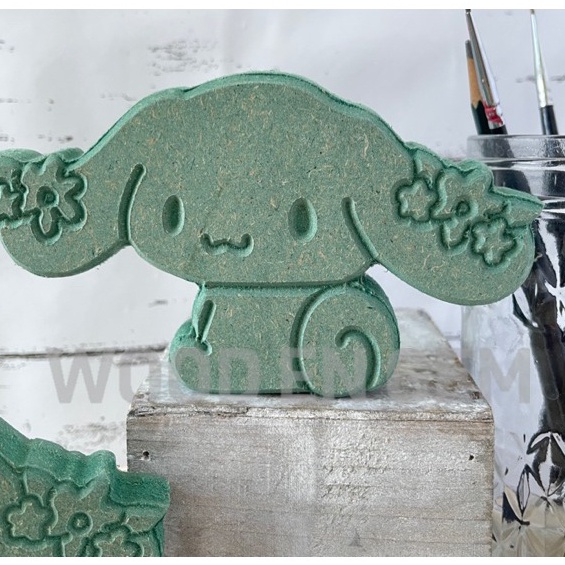 

KODE G14U DIY Wood Character Painting Mewarnai Melukis Kayu Karakter Cinnamoroll Woodengem Painting Kit 1 cm