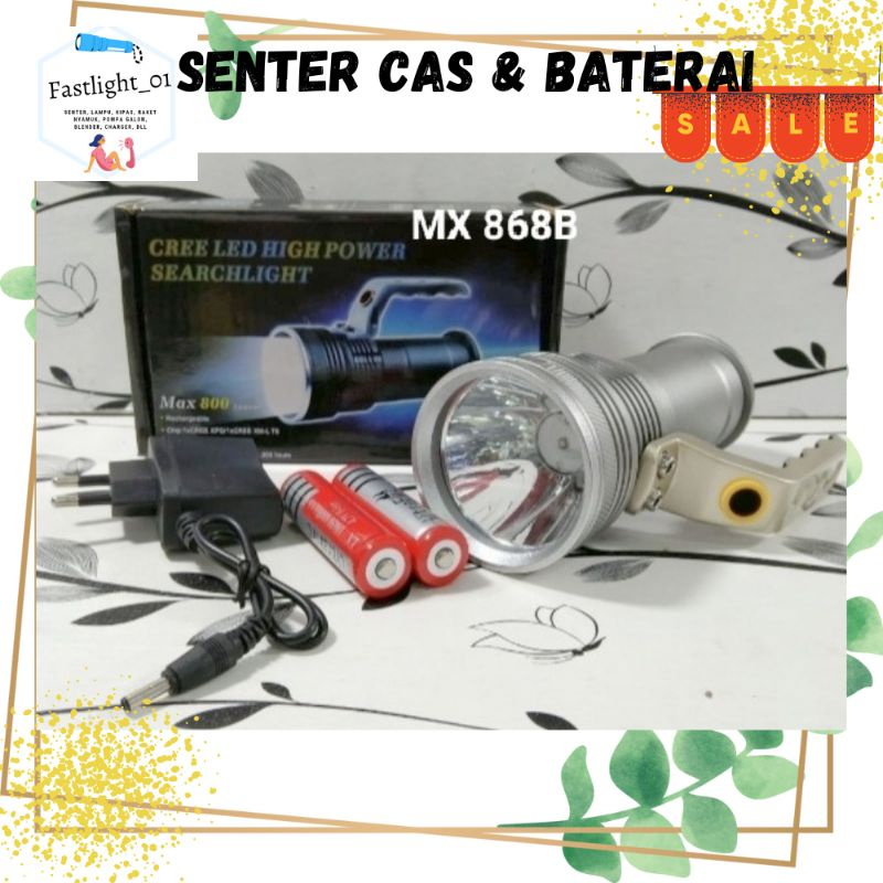 Senter Cree Led High Power Searchlight MX 868B (99.000W)