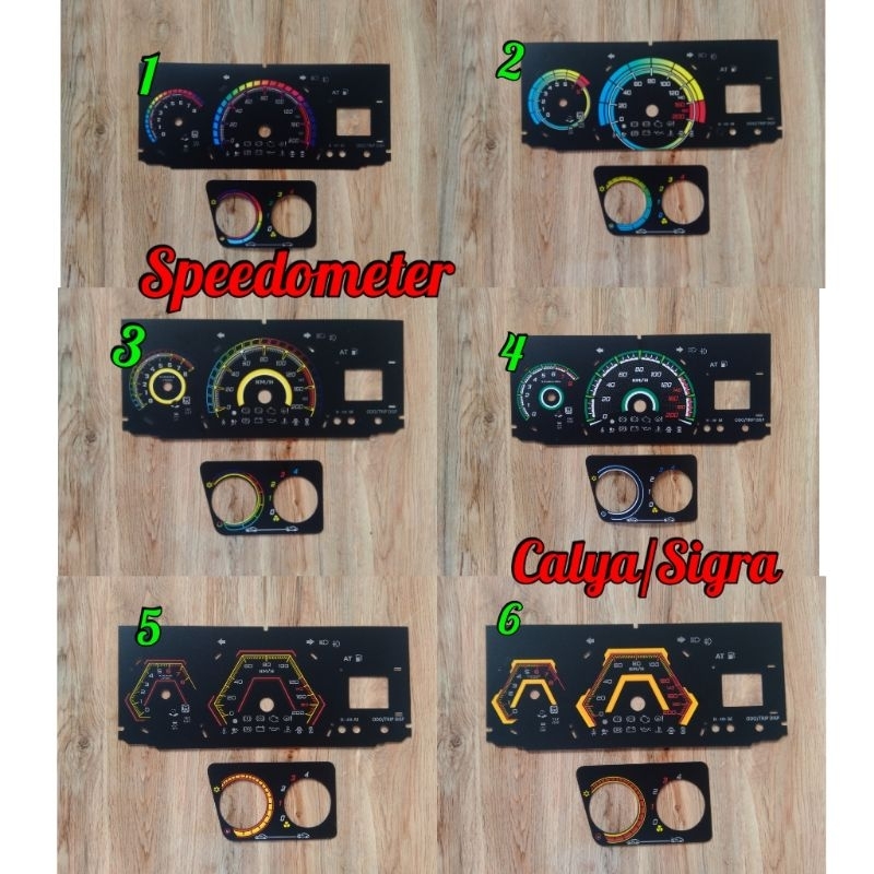 Speedometer Variasi Mobil Sigra / Calya