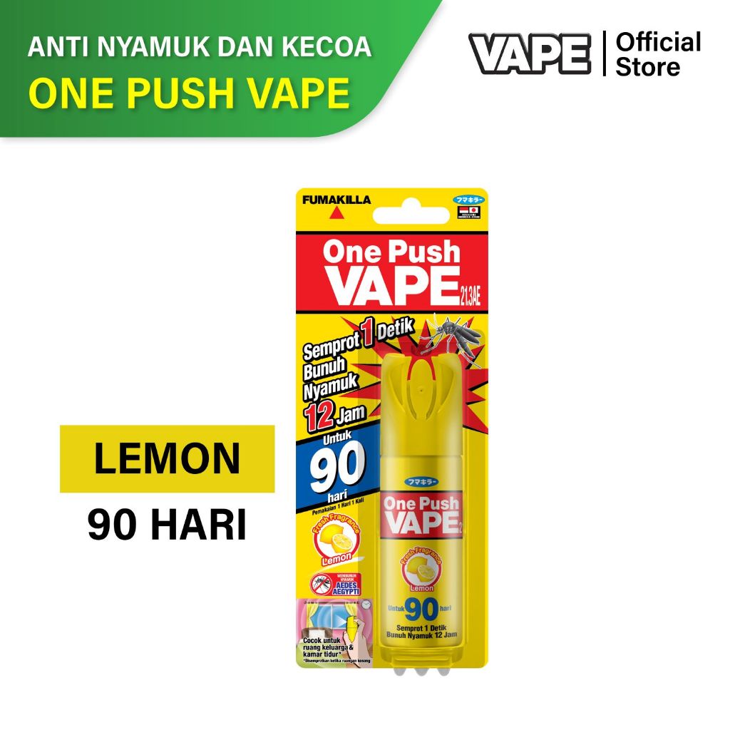 Fumakilla OnePush VAPE 90 Lemon