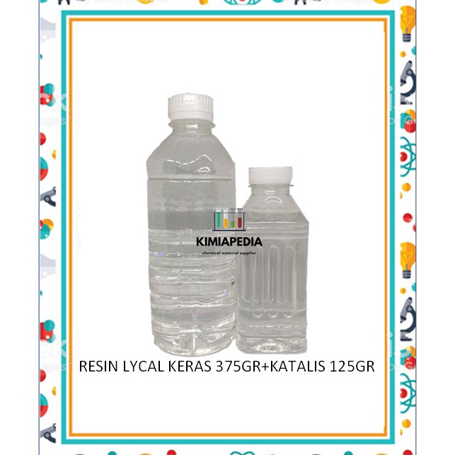 

KODE J3S Resin Bening Art Lycal Lical 111 Keras Hard Type 5gr Nametag Name Tag Kerajinan