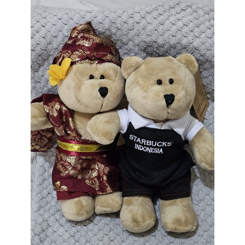 STARBUCKS OFFICIAL BEARISTA DEWATA INDONESIA BLACK APRON, INDONESIA BALI GROOM