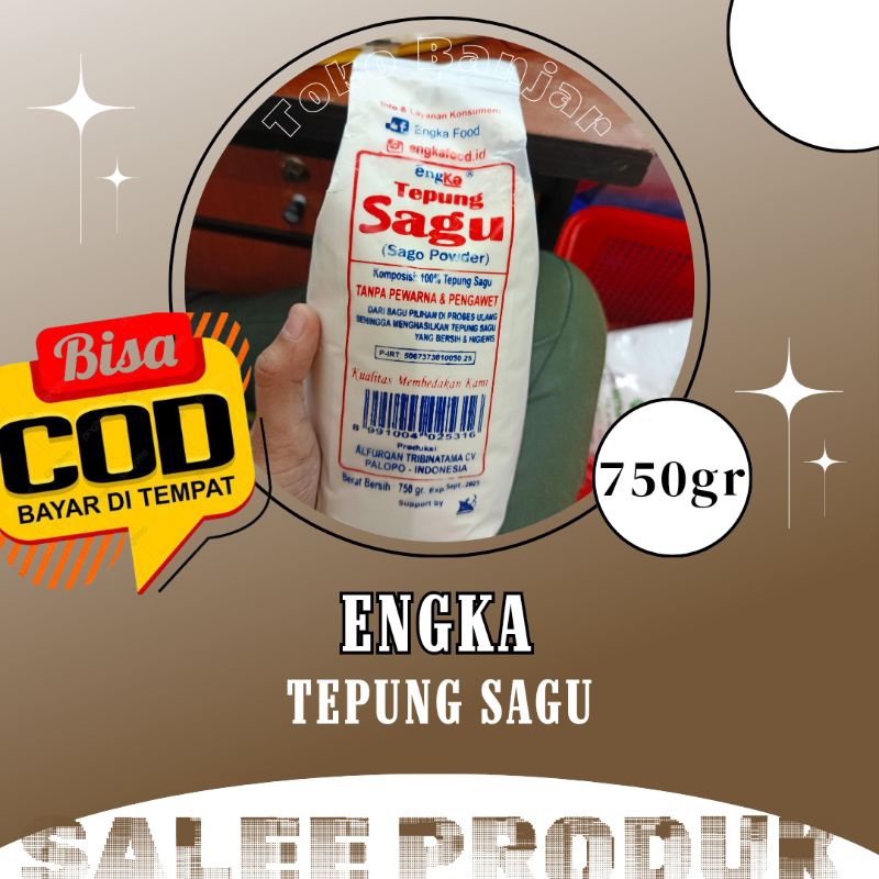 

TEPUNG SAGU ENGKA 750GR