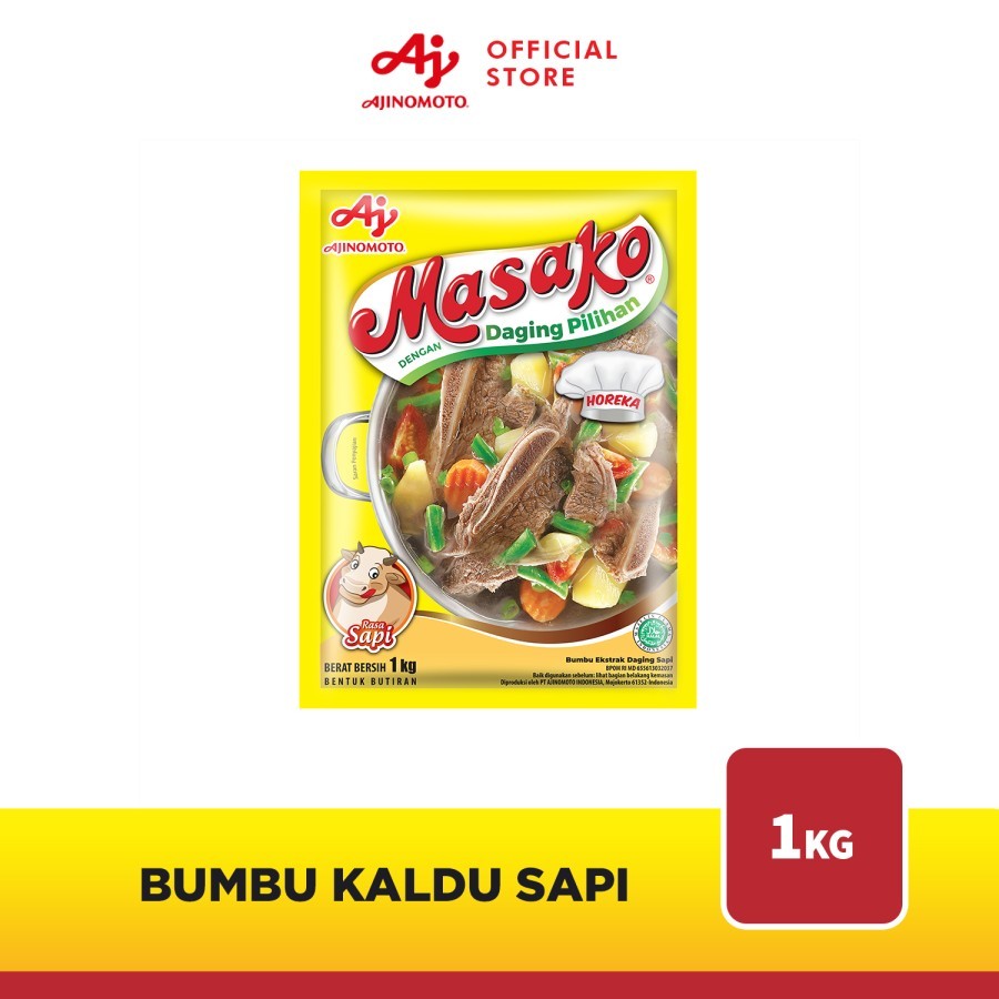 

Masako Ayam / Masako Sapi| Bumbu Kaldu Penyedap Rasa Ajinomoto