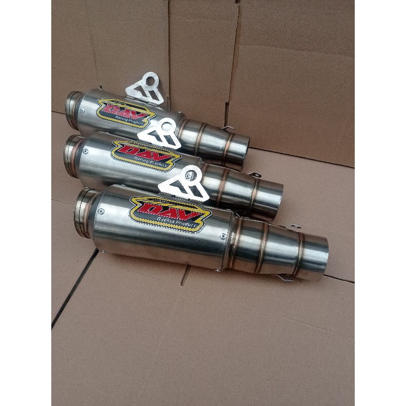 Slincer only mp4 original DAV RACING Bore-Up knalpot harian
