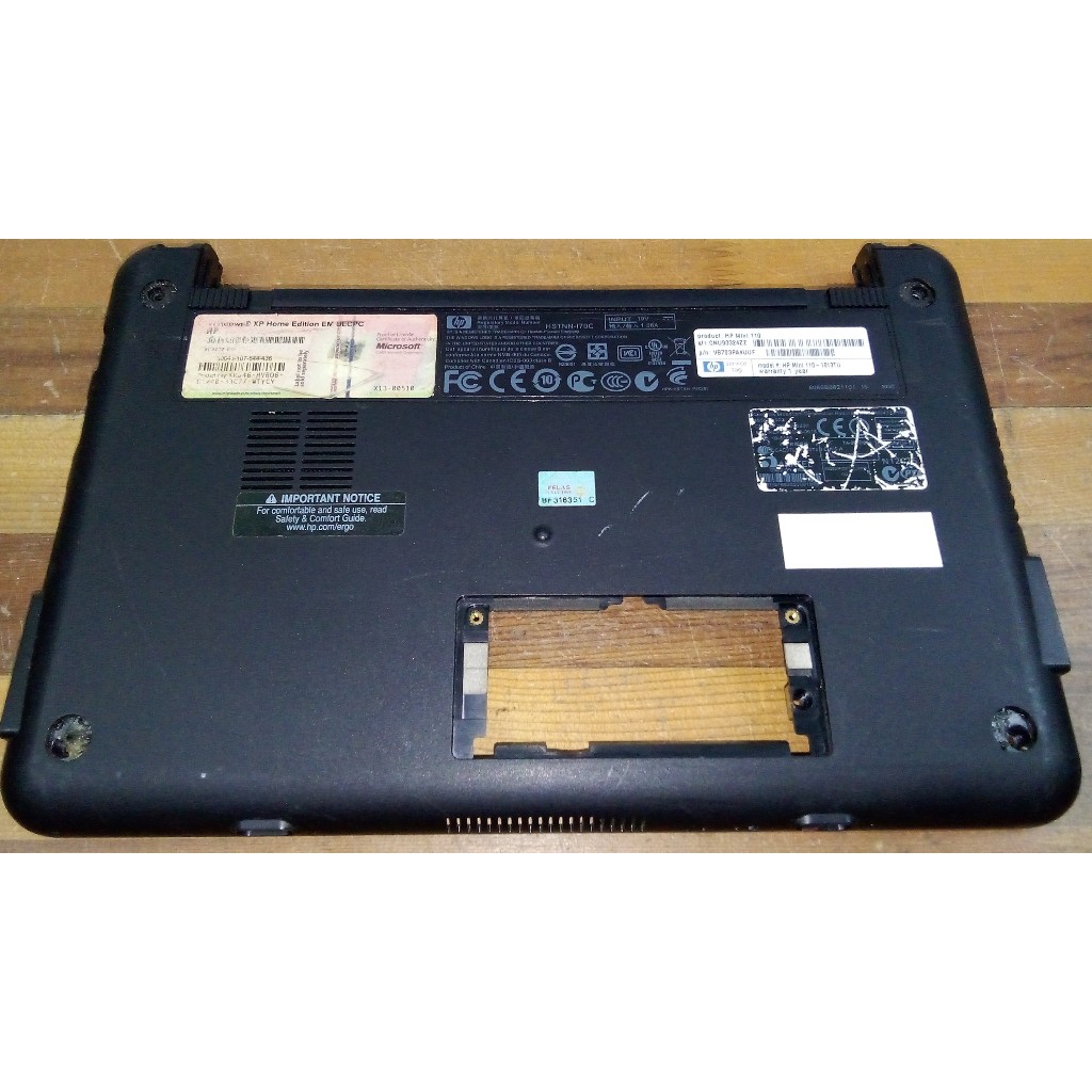 Casing Bawah Bottom Case Laptop HP Mini 110 Series
