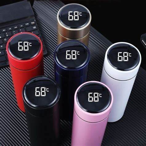 Termos glossy LED Display SUHU /TERMOS air panas dan air dingin es / TermoasStainless steel 304