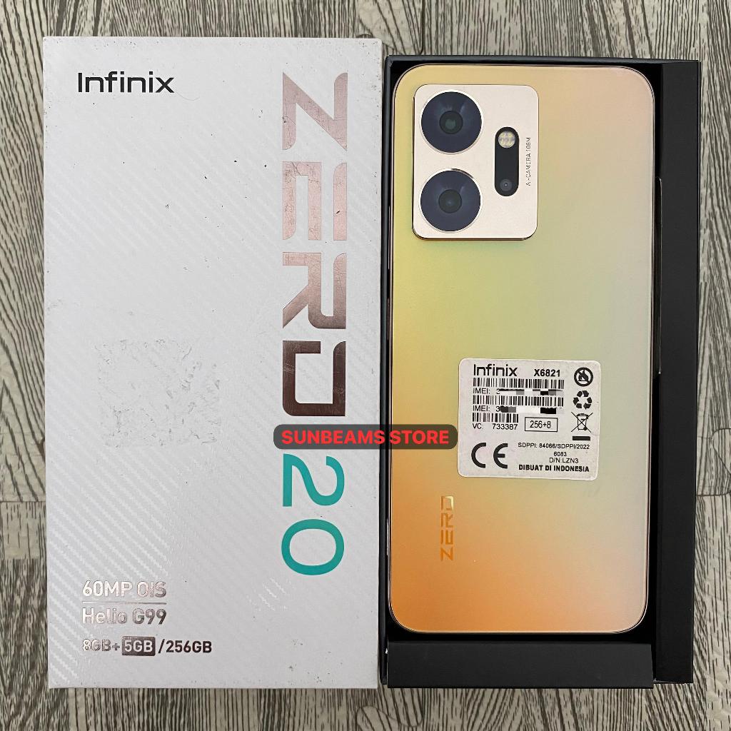 Infinix Zero 20 8/256gb Second Fullset Bekas Resmi