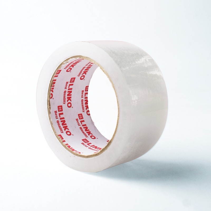 

Lakban LINKO OPP Bening 48mm x 90 yard / 2 Inch Core Merah