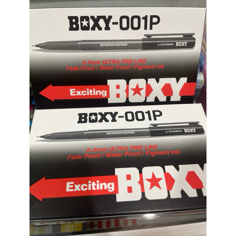 

Pulpen Boxy-001P hitam dan biru