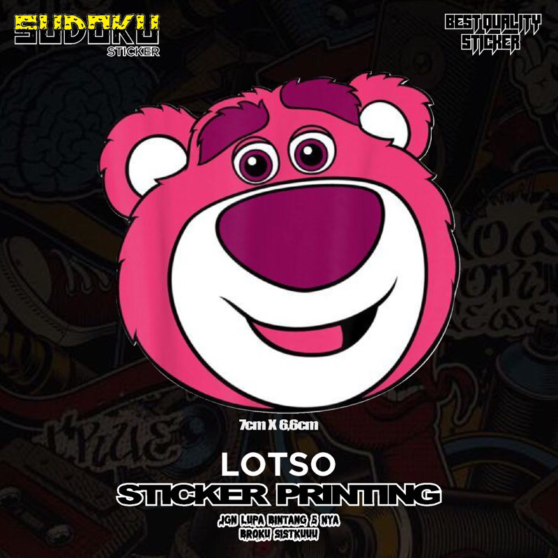 

STICKER STIKER PRINTING LOTSO KARTUN TOY STORY|STICKER KARTUN|STICKER CASE|STICKER KACA