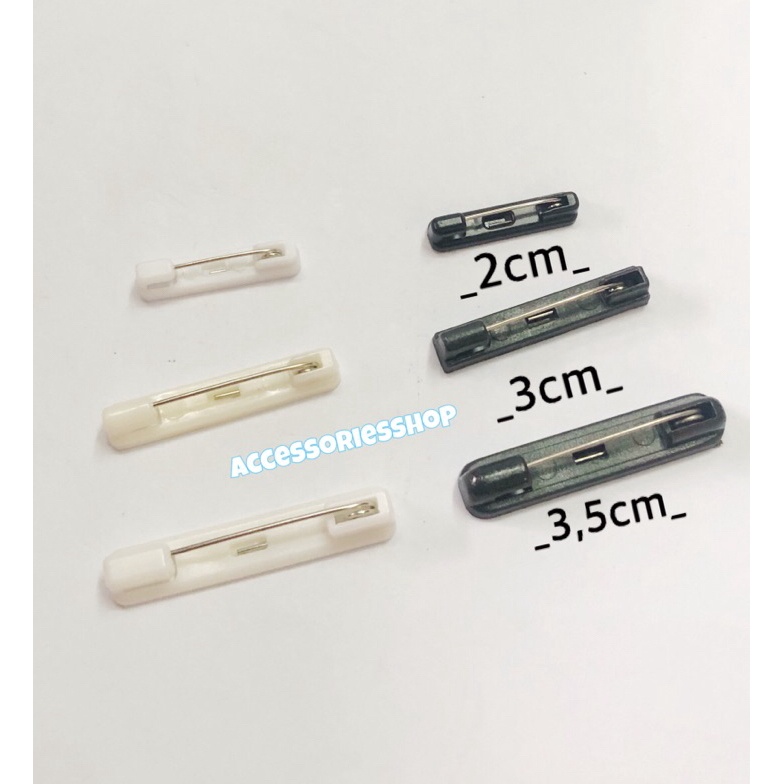 

KODE O96U Peniti name tag plastik 144pcs