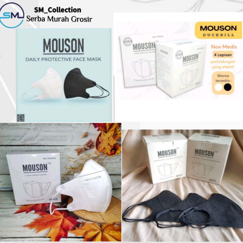 Face Mask/Masker Non medis/Masker duck bill/Masker Mouson