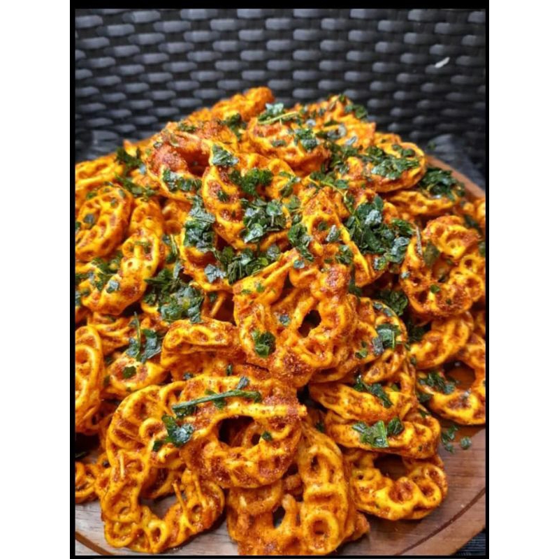 

seblak kering kerupuk mawar