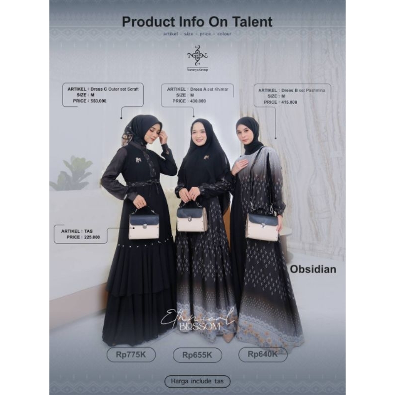 ETHNICAL BLOSSOM KOKO DAD & BOY by NARARYA#Sarimbitv# MOHON TANYAKAN STOKNYA DULU