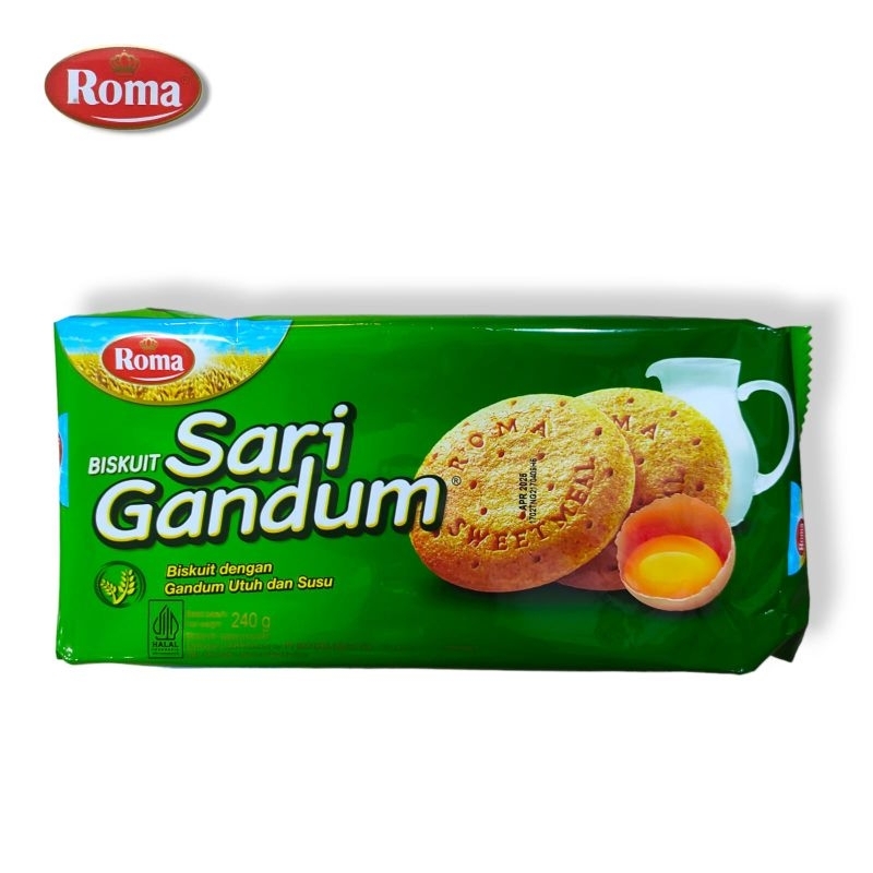 

Roma Sari Gandum 240 gram