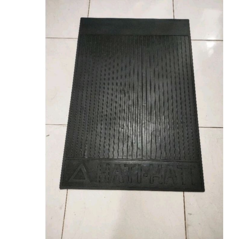 KARPET LUMPUR RODA UTK MOBIL TRUK, MOBIL BESAR / BARANG HATI HATI  UKURAN 74 X 50 HANYA 1 SET 2 LEMB