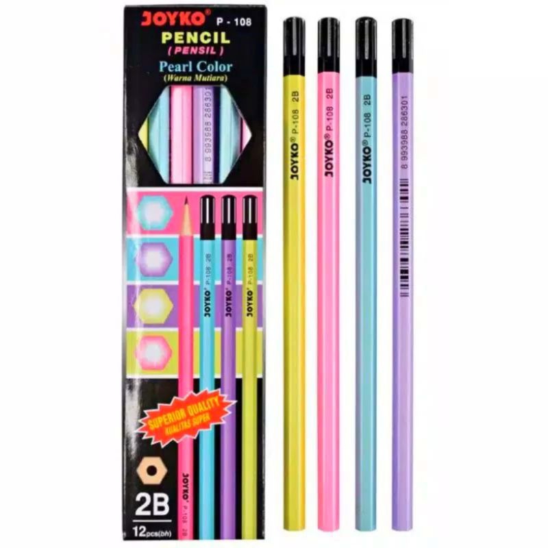 

Pensil Joyko P-108 2B Pearl Murah