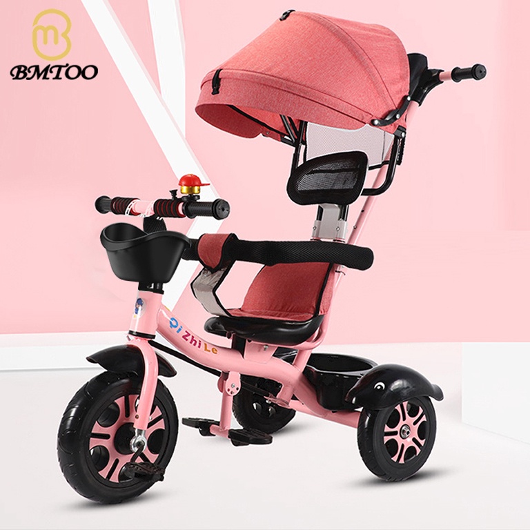 Hot Sell BMTOO Sepeda Roda Tiga Anak Sepeda Roda 3 Bayi 1 Tahun Tricycle Anak Sepeda Anak Roda 3