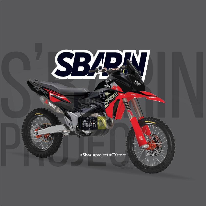 Decal Honda CS1 - XRE I Sbarin Project