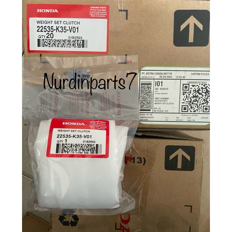 Kampas Ganda Only Vario 150 K59 ORI